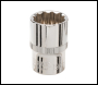 Silverline Socket 1/2 inch  Drive 12pt Metric - 19mm - Code 687231