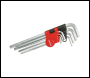 Silverline Expert Hex Key Metric Set 10pce - 1.5 - 10mm - Code 719784