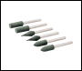 Silverline Rotary Tool Rubber Polishing Point Set 6pce - 6mm Dia - Code 719801
