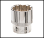 Silverline Socket 1/2 inch  Drive 12pt Metric - 30mm - Code 736697