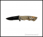 Silverline Folding Camouflage Pocket Knife - 195mm - Code 746410