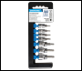 Silverline Trx Socket Set 1/4 inch  & 3/8 inch  Drive 7pce - T10 - T40 - Code 763566