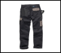 Tough Grit Work Trousers Black