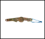 Silverline Ratchet Tie Down Strap J-Hook - 6m x 38mm - Rated 750kg Capacity 1500kg - Code 785253