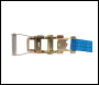 Silverline Ratchet Tie Down Strap J-Hook - 6m x 38mm - Rated 750kg Capacity 1500kg - Code 785253