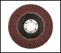 Silverline Aluminium Oxide Flap Disc - 115mm 80 Grit - Code 792089