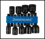 Silverline Magnetic Nut Driver Set 9pce - ¼” – ½” - Code 793154