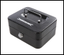 Silverline Metal Cash & Valuables Box Keyed - 165 x 128 x 80mm - Code 795764