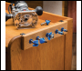 Rockler Router Bit Storage Inserts 10pk - 1/4 & 1/2 Shanks - Code 818617