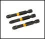 Triton Phillips Screwdriver Impact Bit 3pk - PH3 50mm - Code 826382