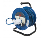 Powermaster Industrial Cable Reel Freestanding 16A 230V - 2-Gang 25m - Code 851543