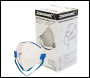 Silverline Fold Flat Face Mask FFP2 NR Display Box 50pk - FFP2 NR - Code 868550