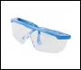 Silverline Adjustable Safety Glasses - Clear - Code 868628