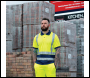 Tough Grit Hi-Vis 2-Tone Polo Shirt Yellow/Navy
