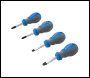 Silverline Stubby Screwdriver Set 4pce - 4pce - Code 893790