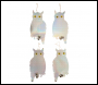 Fixman Bird Repellent Owls 4pk - 200 x 410mm - Code 894736