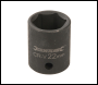 Silverline Impact Socket 1/2 inch  Drive 6pt Metric - 22mm - Code 895642