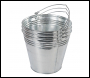Silverline Galvanised Bucket 3pk - 14Ltr - Code 907044