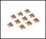 Silverline ATT Low Profile Mini Automotive Blade Fuses 10pk - 7.5A Brown - Code 909108