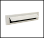 Fixman Letterbox Draught Seal with Flap - 338 x 78mm White - Code 916133