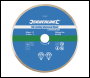 Silverline Tile Cutting Diamond Blade - 200 x 25.4mm Continuous Rim - Code 918528