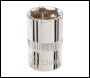 Silverline Socket 3/8 inch  Drive 6pt Metric - 13mm - Code 931156