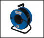 Powermaster Cable Reel Freestanding 13A 230V - 4-Gang 50m - Code 934311