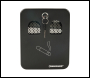 Silverline Wall-Mounted Outdoor Ash Tray - 200 x 160 x 85mm - Code 940151