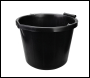 Silverline Site Ready Heavy Duty Builders Bucket - 15Ltr - Box of 5 - Code 946851