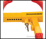 Silverline Adjustable Wheel Clamp with 2 Keys - 175 - 225mm - Code 950147