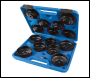 Silverline Oil Filter Wrench Set 15pce - 65 - 93mm - Code 952159