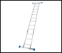 Silverline Multipurpose Ladder with Platform - 3.6m 12-Tread - Code 953474