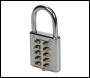 Silverline Digital Combination Padlock 10-Digit - 38mm - Code 960640