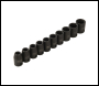 Silverline Impact Socket Set 1/2 inch  Drive 6pt Metric 10pce - 10 - 22mm - Code 970814