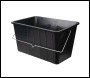 Silverline Rectangular Paint Scuttle - Black 15Ltr - Box of 5 - Code 977993