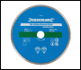 Silverline Tile Cutting Diamond Blade - 180 x 22.23mm Continuous Rim - Code 993035