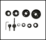 Silverline Holesaw Set 11pce - 19 - 64mm Dia - Code 995740