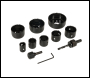 Silverline Holesaw Set 11pce - 19 - 64mm Dia - Code 995740