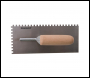 Silverline Adhesive Trowel Wood-Handle - 280 x 120mm - 6mm Teeth - Code CB59