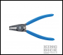 King Dick Outside Circlip Pliers Bent Metric - 165mm - Code CPOB165