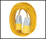 Defender Extension Lead Yellow 1.5mm2 16A 14m - 110V - Code E85111