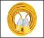 Defender Extension Lead Yellow 2.5mm2 16A 14m - 110V - Code E85121