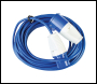 Defender Extension Lead Blue 1.5mm2 16A 14m - 230V - Code E85211