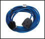 Defender Extension Lead Blue 1.5mm2 13A 10m - 230V - Code E85223