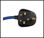 Defender Extension Lead Blue 1.5mm2 13A 10m - 230V - Code E85223