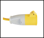 Defender Extension Lead Yellow 2.5mm2 32A 14m - 110V - Code E85235