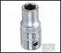 King Dick Socket SD 1/4 inch  Metric 6pt - 6mm - Code ESM406