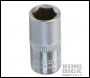 King Dick Socket SD 1/4 inch  Metric 6pt - 8mm - Code ESM408