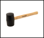 Silverline Black Rubber Mallet - 16oz (454g) - Code HA72