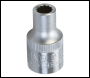 King Dick Socket SD 1/2 inch  Metric 12pt - 8mm - Code HSM208